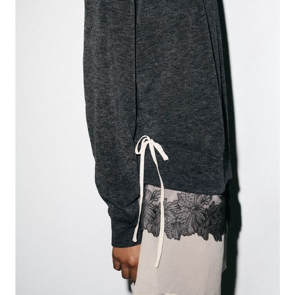 Zara Soft Effect Combination Dress - Picture 4 of 8